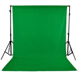 فون بک گراند سبز کروماکی مخمل Green Velvet Backdrop Chromakey 3×2 Green Velvet Backdrop Chromakey 3×2