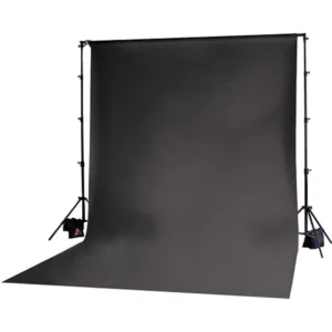 فون بک گراند مشکی مخمل Black Velvet Backdrop 5x3m Black Velvet Backdrop 5x3m