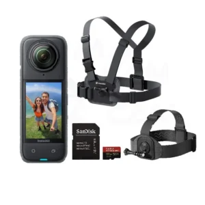 کیت دوچرخه سواری دوربین اینستا Insta360 X4 Riding kit + 128G RAM Kit
