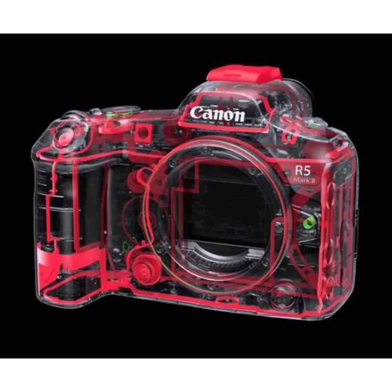 دوربین بدون آینه کانن Canon EOS R5 Mark II Mirrorless Camera 24-105mm f/4 Lens