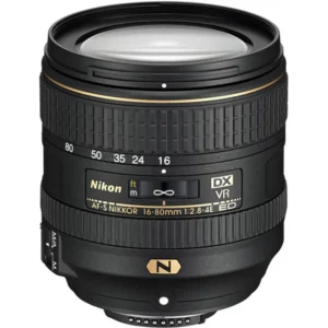 لنز نیکون Nikon AF-S DX NIKKOR 16-80mm f/2.8-4E ED VR