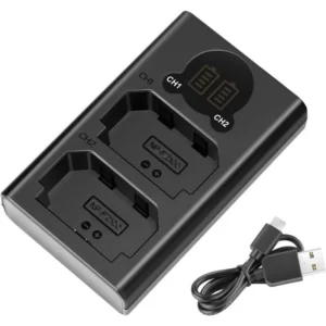 شارژر سونی مشابه اصلی DUAL USB CHARGER for NP-FZ100