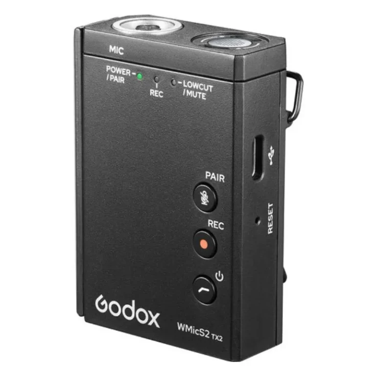 میکروفون بیسیم یقهای گودکس Godox UHF Wireless Microphone System WMicS2 Kit 2