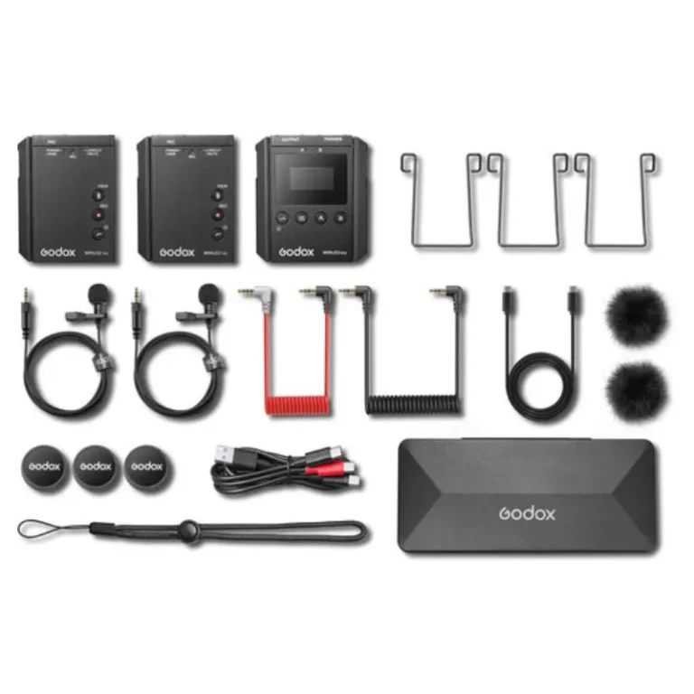 میکروفون بیسیم یقهای گودکس Godox UHF Wireless Microphone System WMicS2 Kit 2