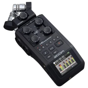 رکورد صدا زوم Zoom H6 2020 Version Without Mide-Side Black