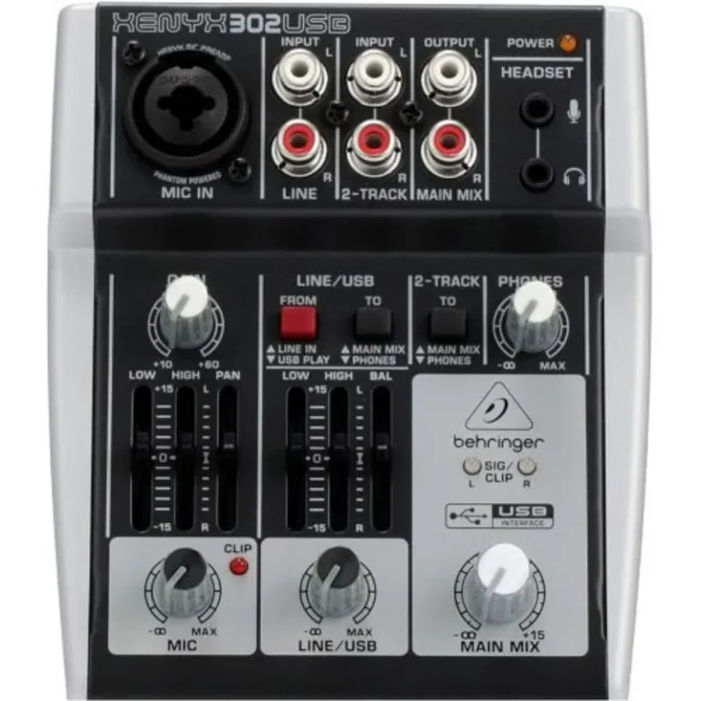 میکسر بهرینگر Behringer Xenyx 302 USB Mixer